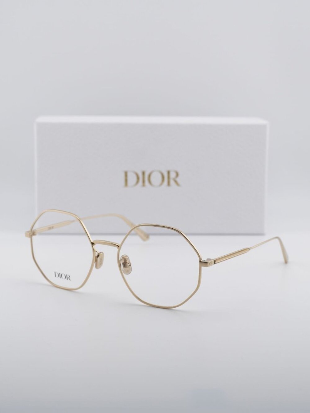 Dior GEMDIORO R2U B000 Round Eyeglasses - Gold 54mm